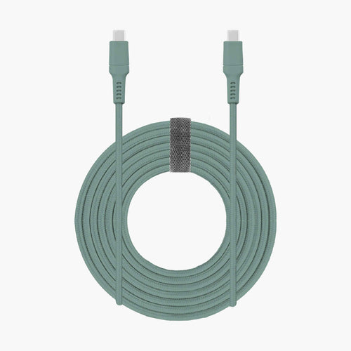 Braided USB-C to USB-C Charging Cable – 3.05 m