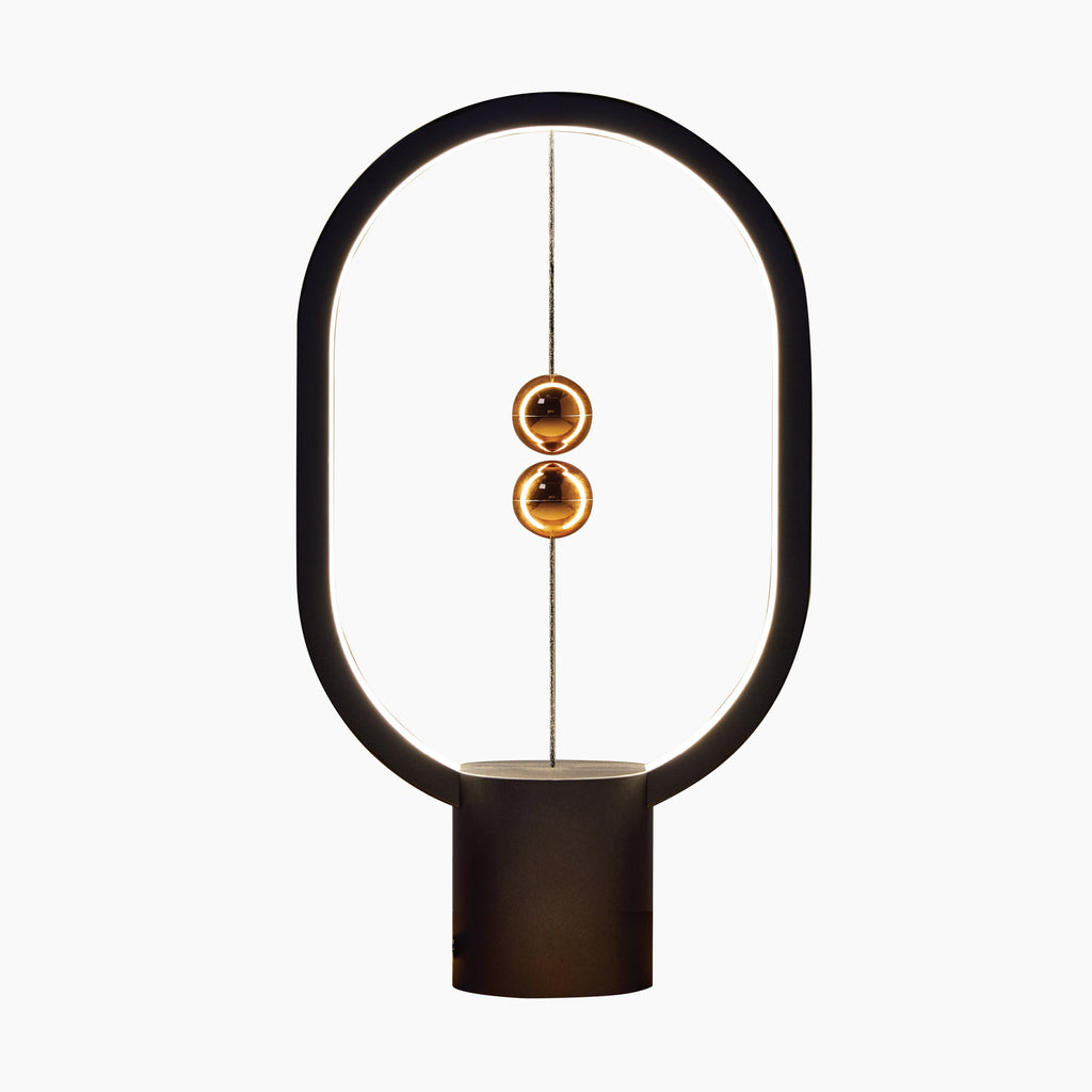 Black Magnetic Balance LED Table Lamp