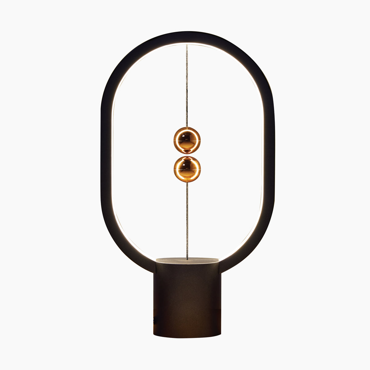 Black Magnetic Balance LED Table Lamp