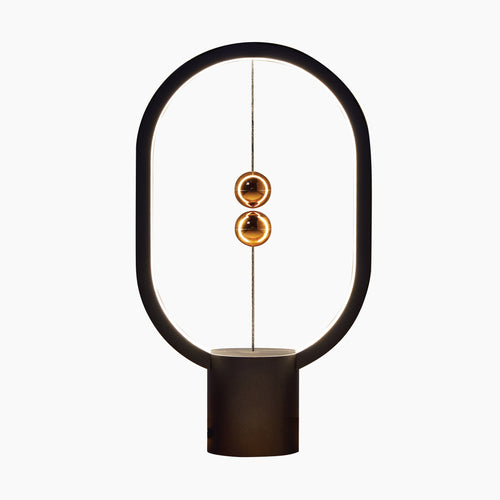 Black Magnetic Balance LED Table Lamp