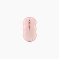 Pink Wavy Wireless Mouse – Bluetooth & 2.4 GHz