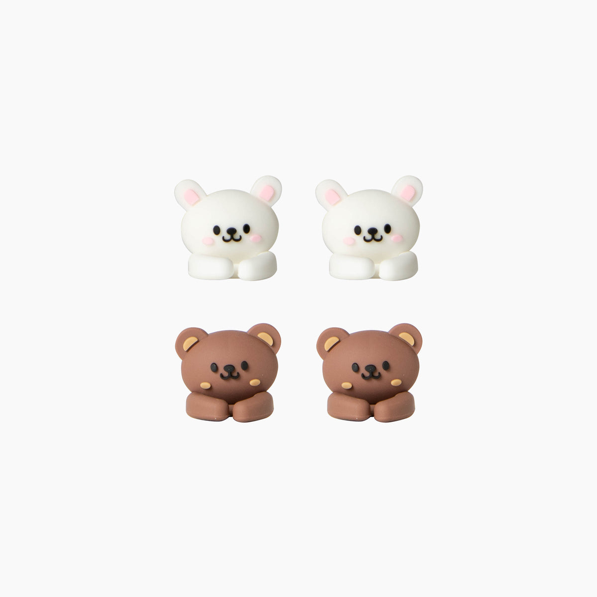 Bunny & Bear Adhesive Cable Clips – Set of 4