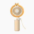 Rechargeable Corgi Handheld Fan with Wrist Strap