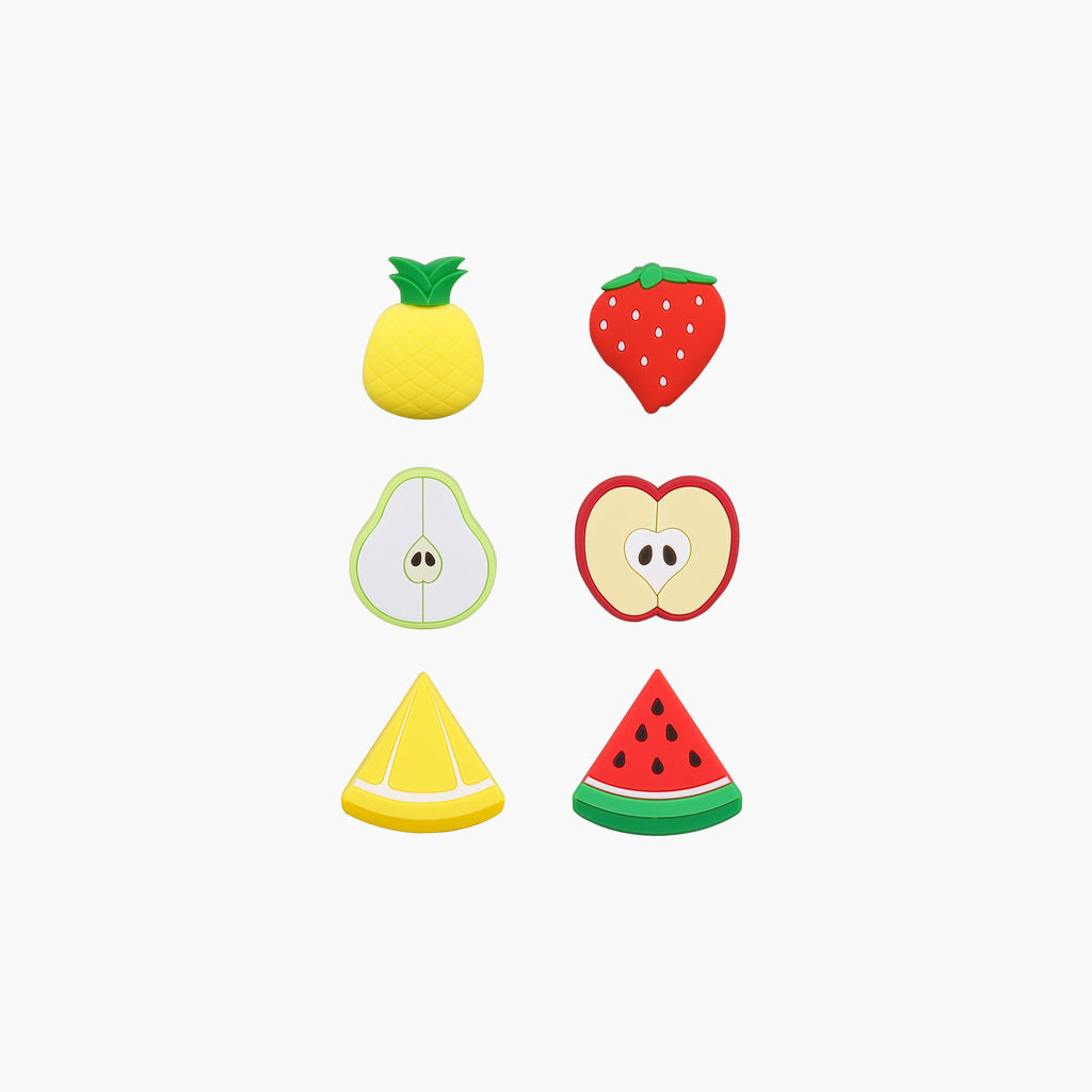 Fruit-Shaped PVC Cable Protectors – Set of 6