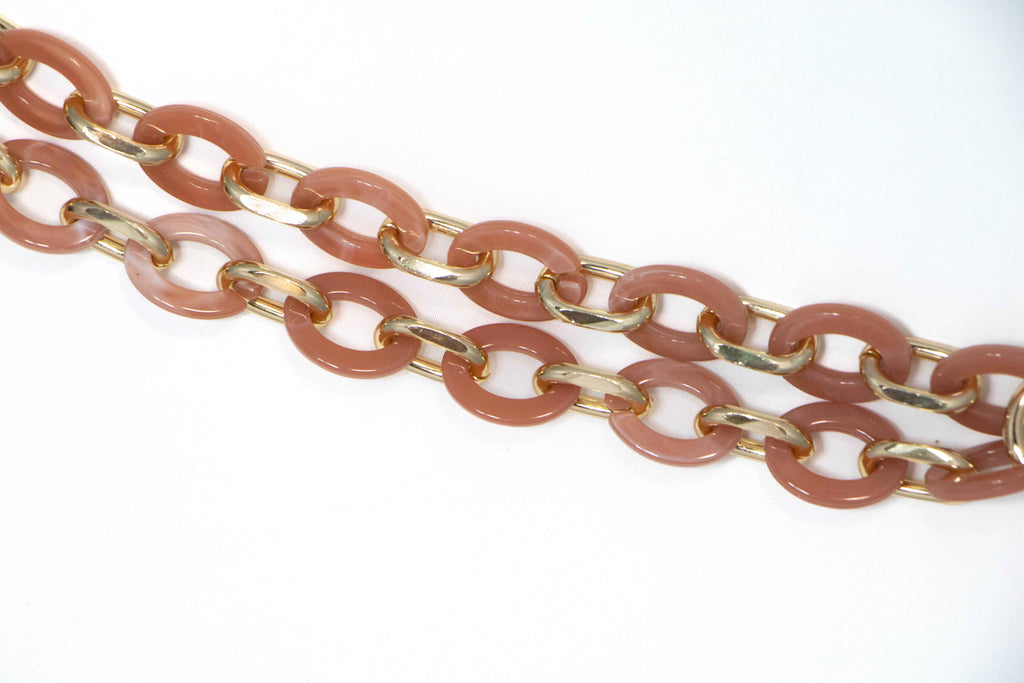 Oversized Acrylic-Link Crossbody Phone Chain