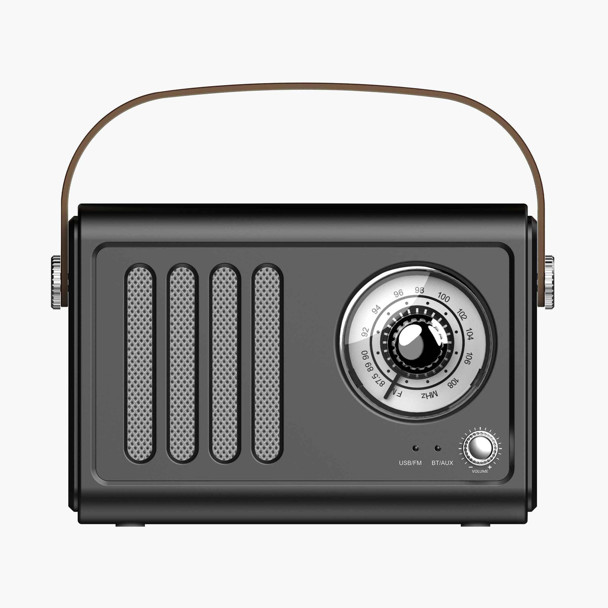 Retro-Style Portable Bluetooth Speaker