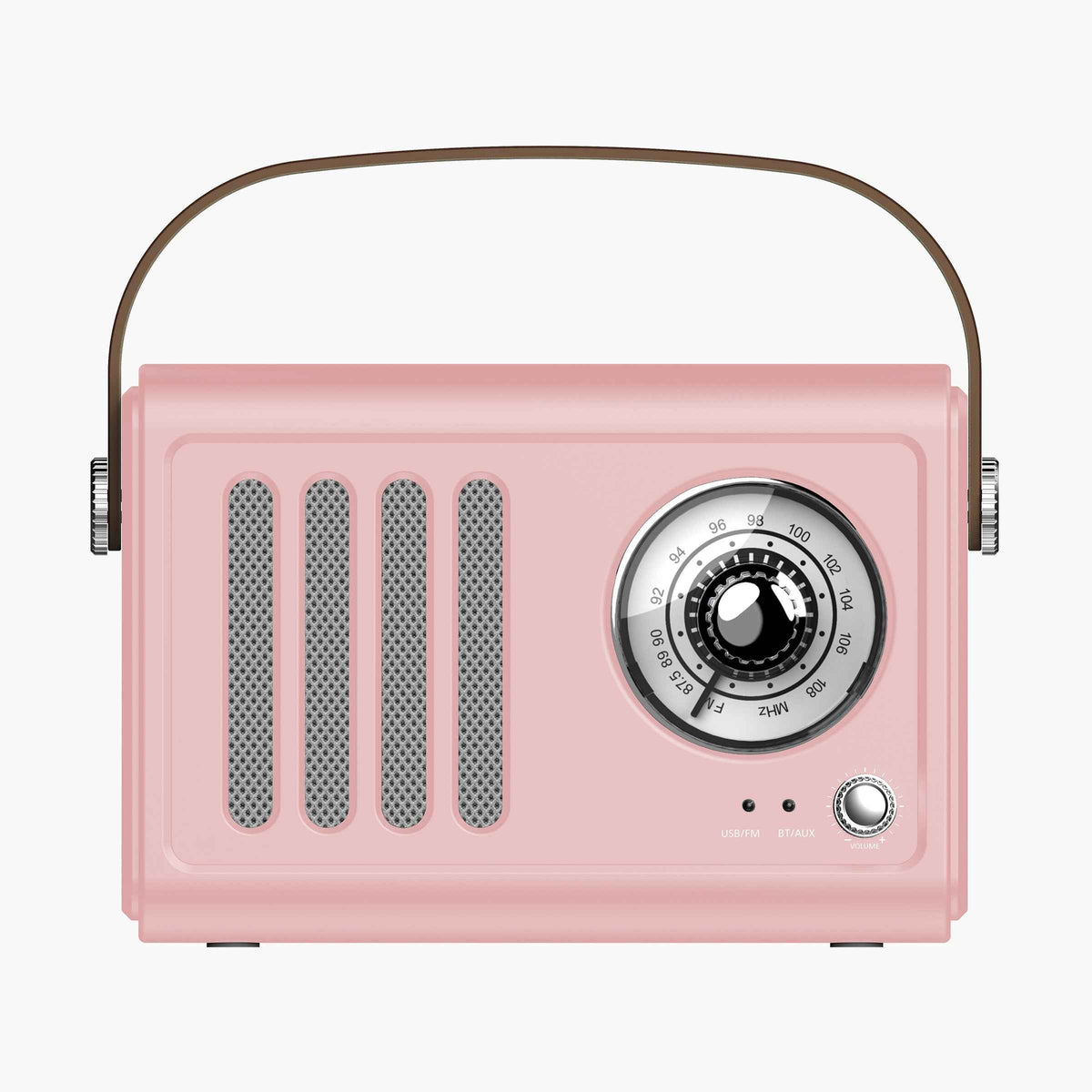 Retro-Style Portable Bluetooth Speaker