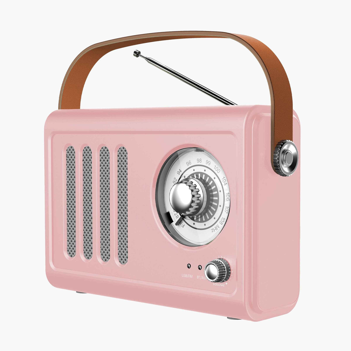 Retro-Style Portable Bluetooth Speaker