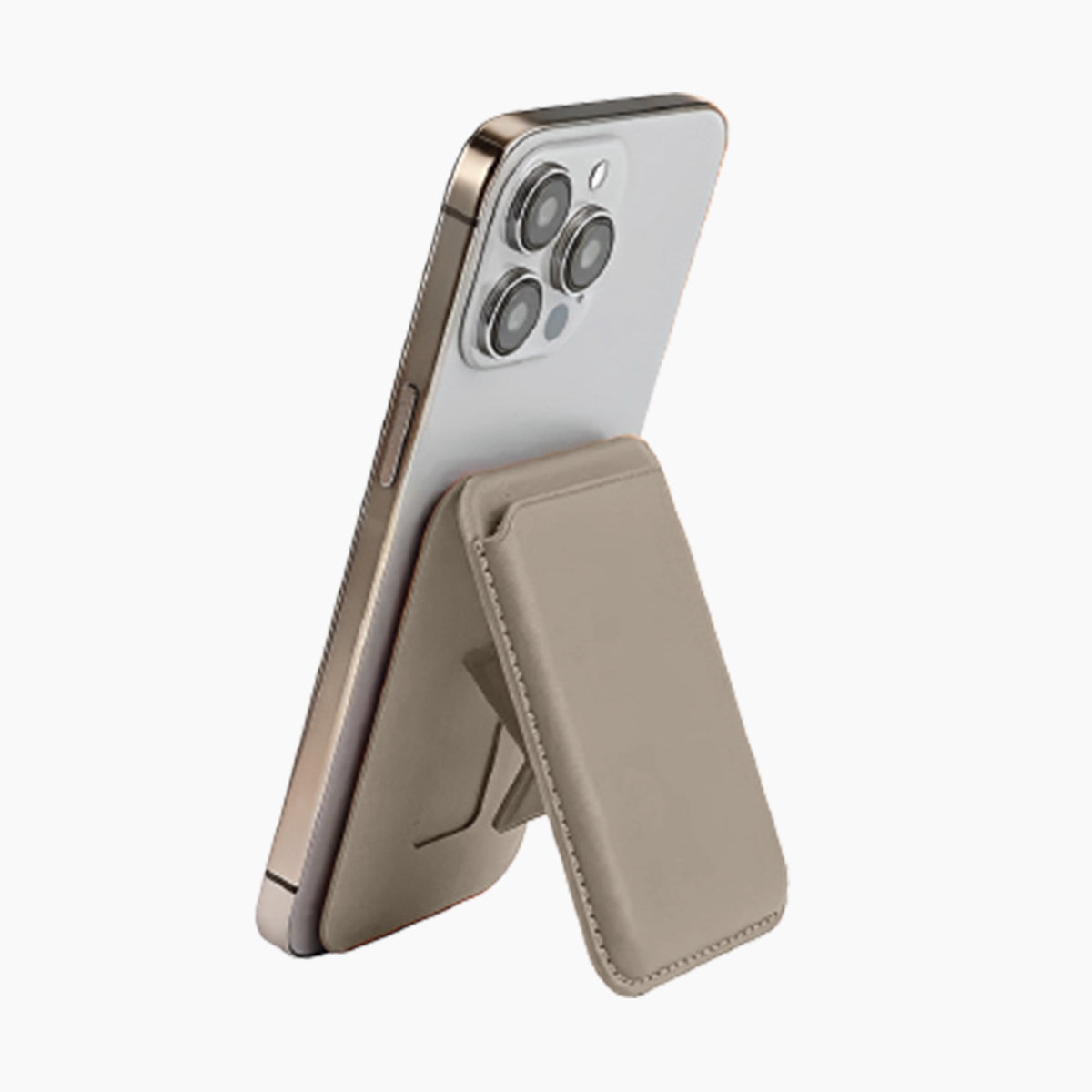 Magnetic Phone Wallet & Stand – Compatible with MagSafe