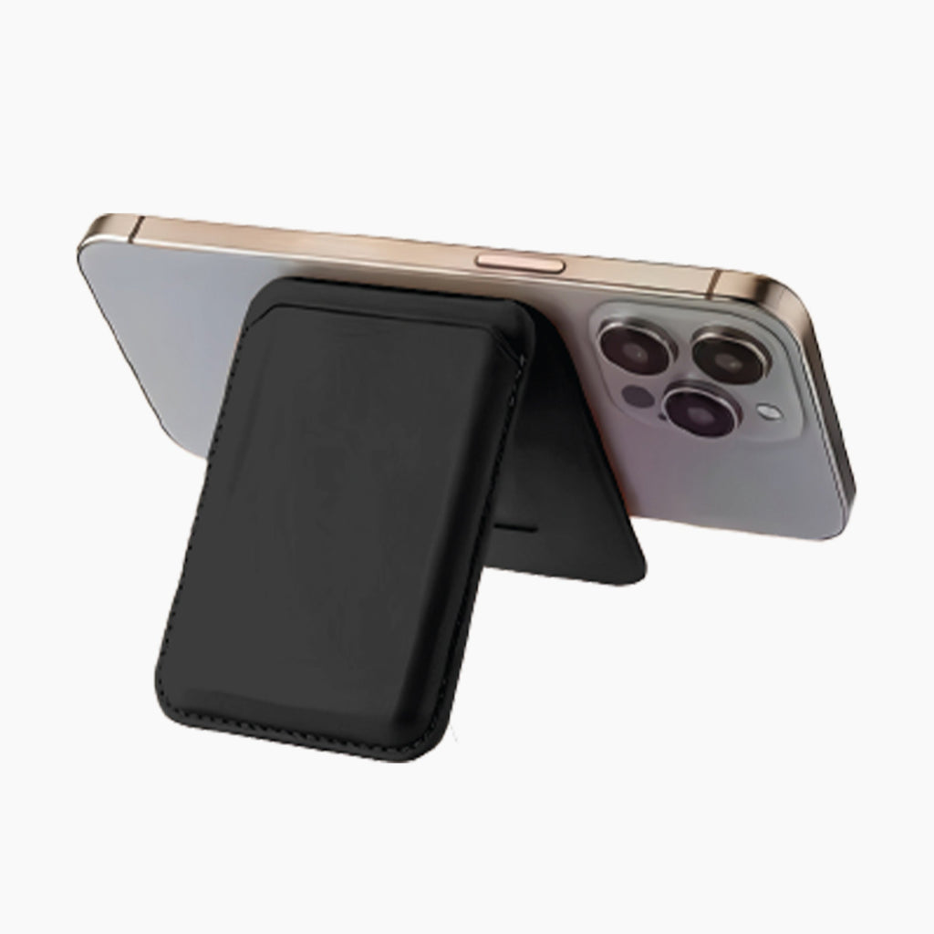 Magnetic Phone Wallet & Stand – Compatible with MagSafe