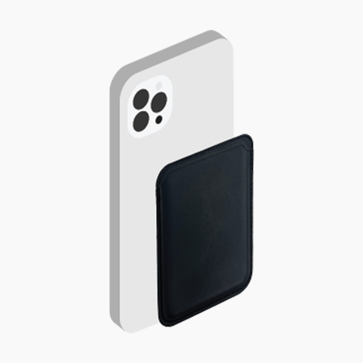 Slim Magnetic Phone Card Wallet – Compatible with MagSafe