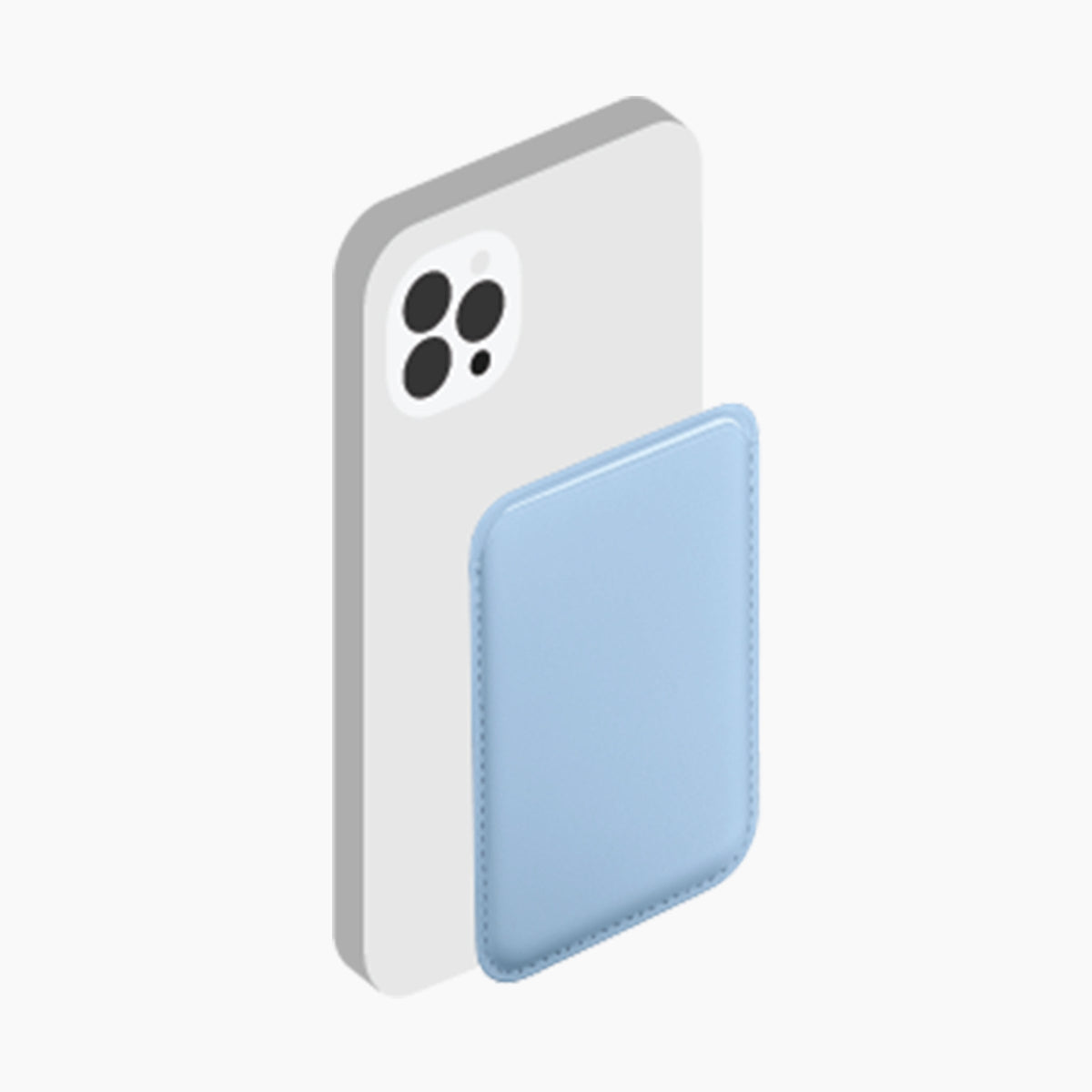 Slim Magnetic Phone Card Wallet – Compatible with MagSafe